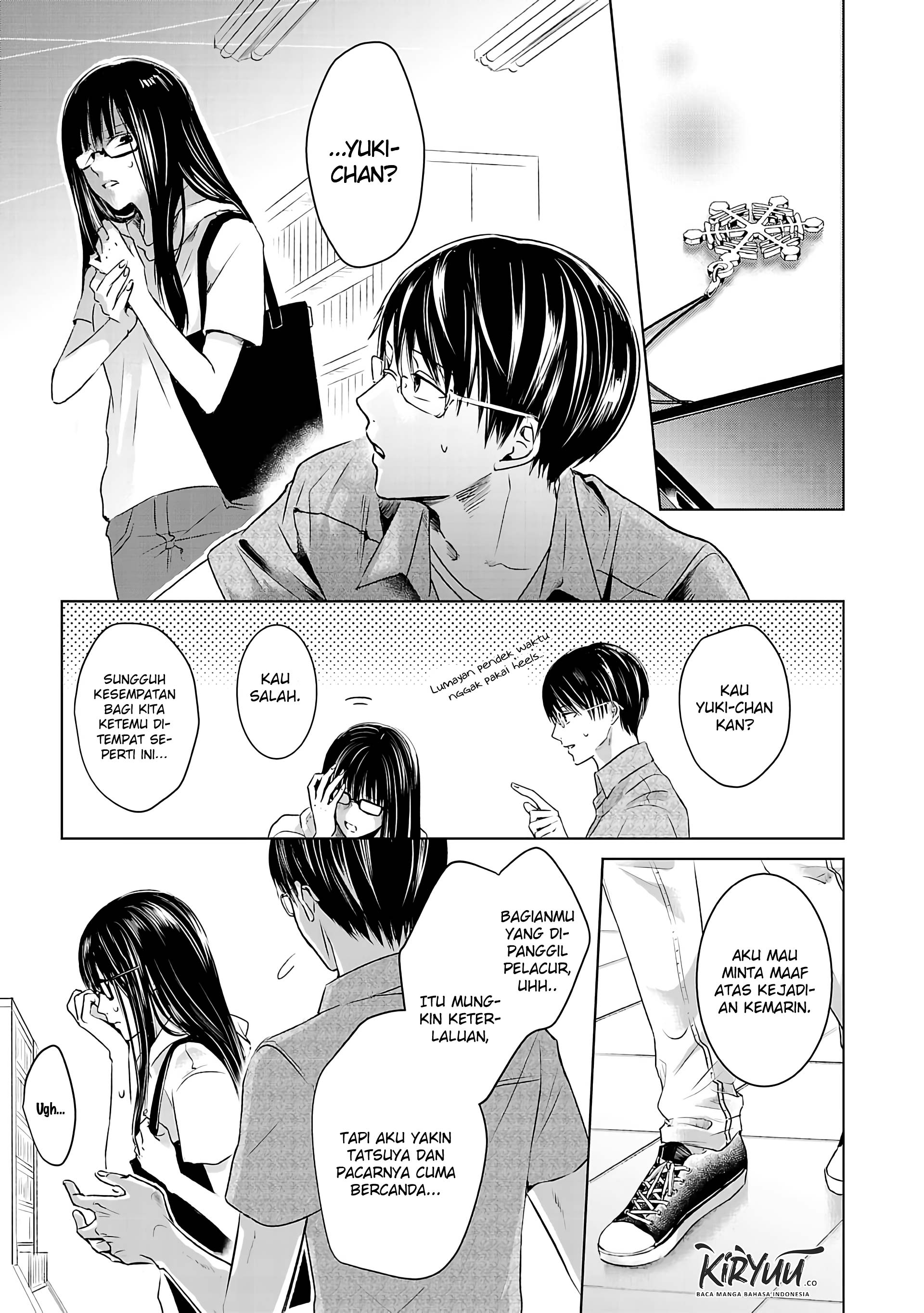 Ashita, Watashi wa Dareka no Kanojo Chapter 01 Gambar 30